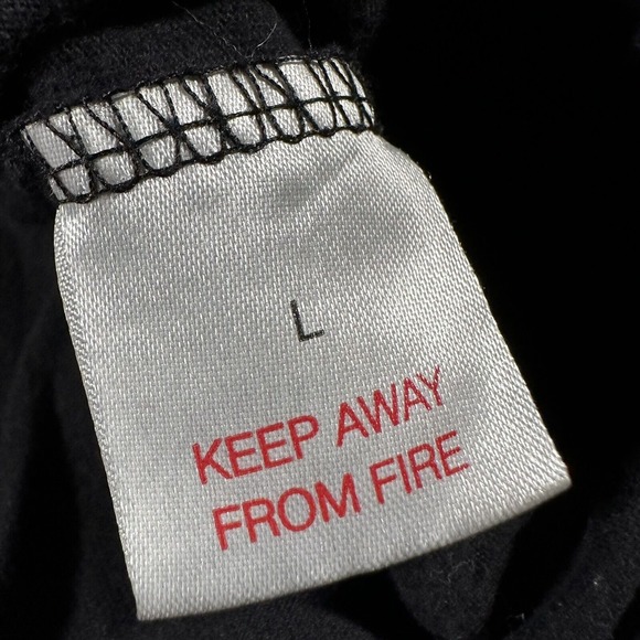 Manchester United Man Soccer Futbol Crewneck Black Sweatshirt Mens Size‎ Large - Picture 5 of 9